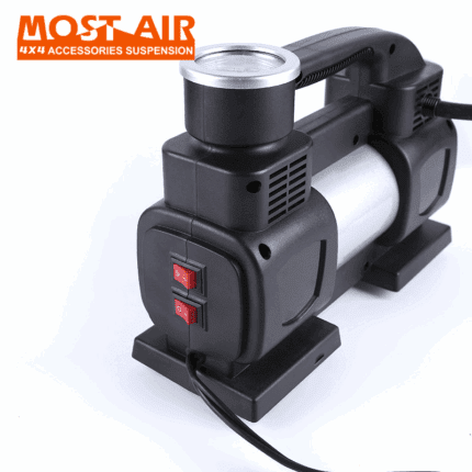 Portable toolbox car air pump, high-power dual-cylinder car tire inflator