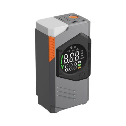 Wireless smart portable digital display bicycle, motorcycle, and car tire inflator pump, mini portable air pump