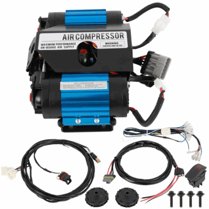 12V Air Compressor Superior Vehicle Dual Fits Truck Car SUV Train Pickup Horn
